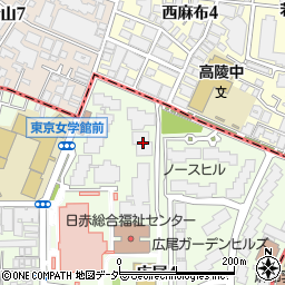 東京都渋谷区広尾4丁目1-30周辺の地図