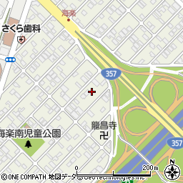 千葉県浦安市海楽1丁目24周辺の地図