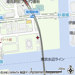 東京都江東区潮見2丁目9-16周辺の地図