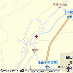 岐阜県下呂市金山町金山2570-3周辺の地図