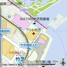 メズム東京、オートグラフコレクション周辺の地図