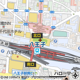 銀座ヨシノヤ　セレオ八王子店周辺の地図