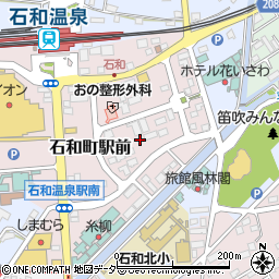 株式会社トヨタレンタリース山梨　石和温泉駅前店周辺の地図
