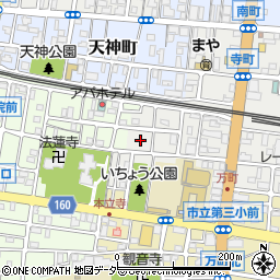 東京都八王子市寺町25周辺の地図