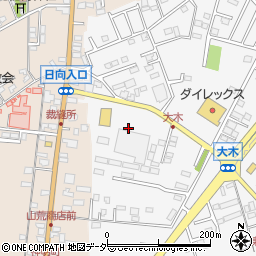 京葉銀行大木 ＡＴＭ周辺の地図