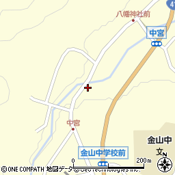 岐阜県下呂市金山町金山2628周辺の地図