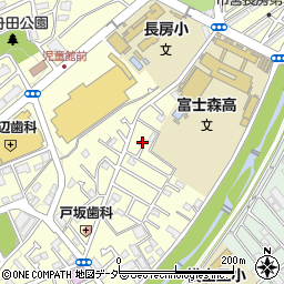 東京都八王子市長房町425-21周辺の地図