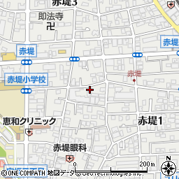 東京都世田谷区赤堤1丁目33-13周辺の地図