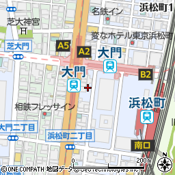 和食日和 おさけと 大門浜松町周辺の地図