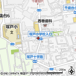 ツルハドラッグ世田谷千歳台店周辺の地図