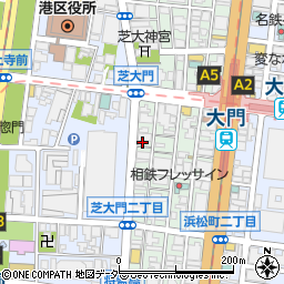中華料理 個室居酒屋 食べ放題 龍記 浜松町・芝大門店周辺の地図
