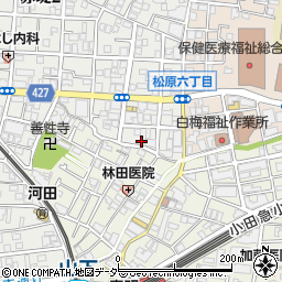 東京都世田谷区赤堤2丁目4-2周辺の地図