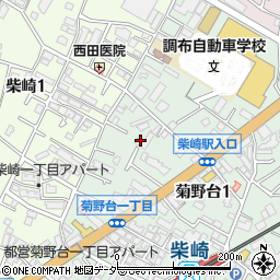 笑左衛門 柴崎店周辺の地図