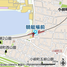西武鉄道株式会社　競艇場前駅周辺の地図