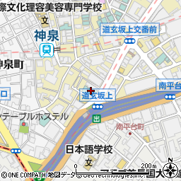 株式会社冨士トラベル東京周辺の地図
