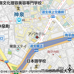 株式会社冨士トラベル東京周辺の地図