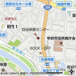 株式会社桑山　甲府支店周辺の地図