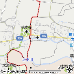 山梨県甲州市勝沼町下岩崎333周辺の地図