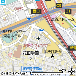 東京都渋谷区桜丘町16-5周辺の地図