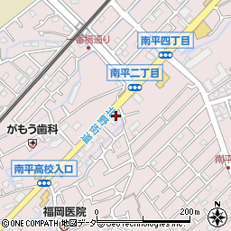 川村はり院周辺の地図