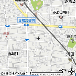 東京都世田谷区赤堤1丁目9-15周辺の地図