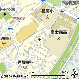東京都八王子市長房町424周辺の地図