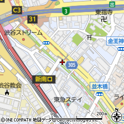 株式会社サンスイ　渋谷店Ｐａｒｔ２周辺の地図