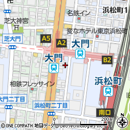 Ottotto BREWERY 浜松町店周辺の地図