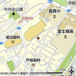 東京都八王子市長房町433周辺の地図
