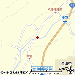 岐阜県下呂市金山町金山2574周辺の地図