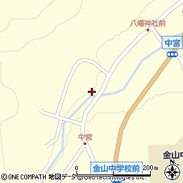 岐阜県下呂市金山町金山2570-1周辺の地図