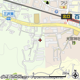 東京都日野市三沢1291周辺の地図