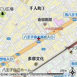 田倉繃帯工業株式会社　本社周辺の地図