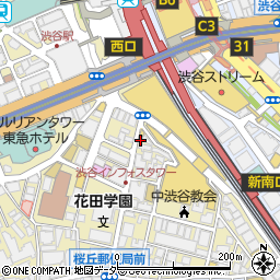 東京都渋谷区桜丘町15-18周辺の地図