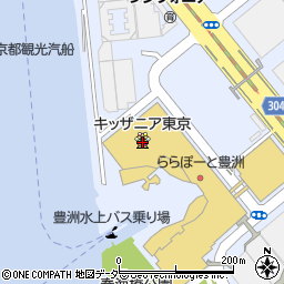 吉祥庵 ららぽーと豊洲店周辺の地図