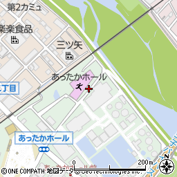 あったかホール周辺の地図