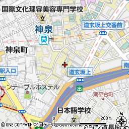 コペックジャパン周辺の地図