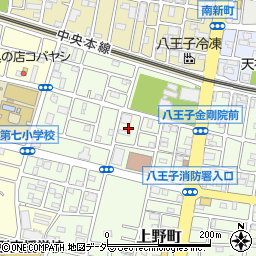 東京都八王子市上野町34周辺の地図