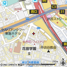 東京都渋谷区桜丘町16-6周辺の地図