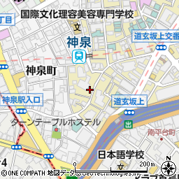 渋谷ＡＴビル周辺の地図