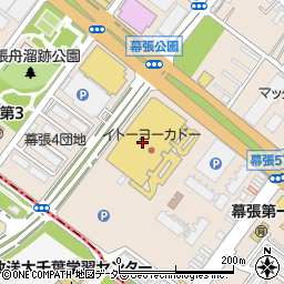 イトーヨーカドー幕張店周辺の地図