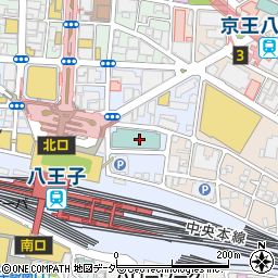 東京都八王子市旭町14周辺の地図