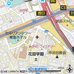 東京都渋谷区桜丘町16-8周辺の地図