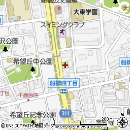 東京都世田谷区船橋7丁目17-10周辺の地図