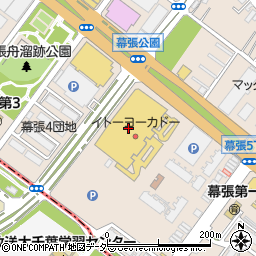 スタジオマリオ千葉・　イトーヨーカドー幕張店周辺の地図
