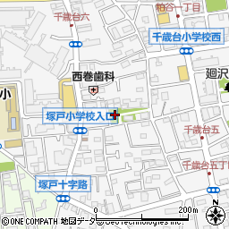廻沢稲荷神社周辺の地図