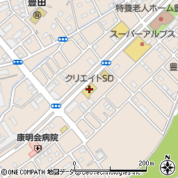 クリエイトＳＤ日野豊田店周辺の地図