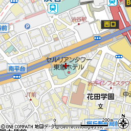 エグゼクティブ・センター・渋谷セルリアンタワー周辺の地図