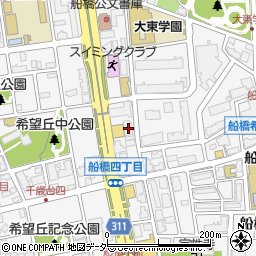 東京都世田谷区船橋7丁目17-20周辺の地図