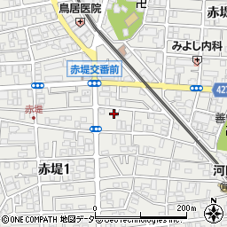 東京都世田谷区赤堤1丁目9-11周辺の地図